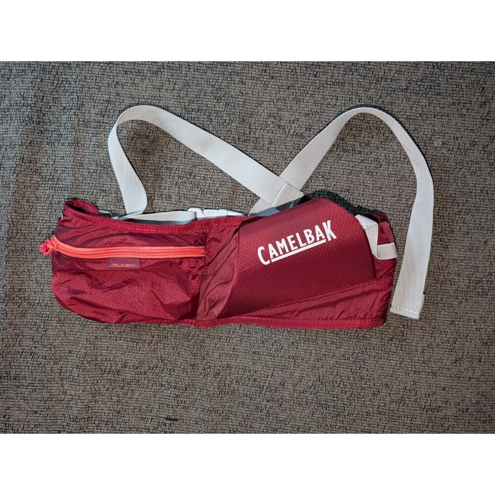 CamelBak Flash Belt 0.5L Hydration Waist Pack Red Running Hiking Jogging